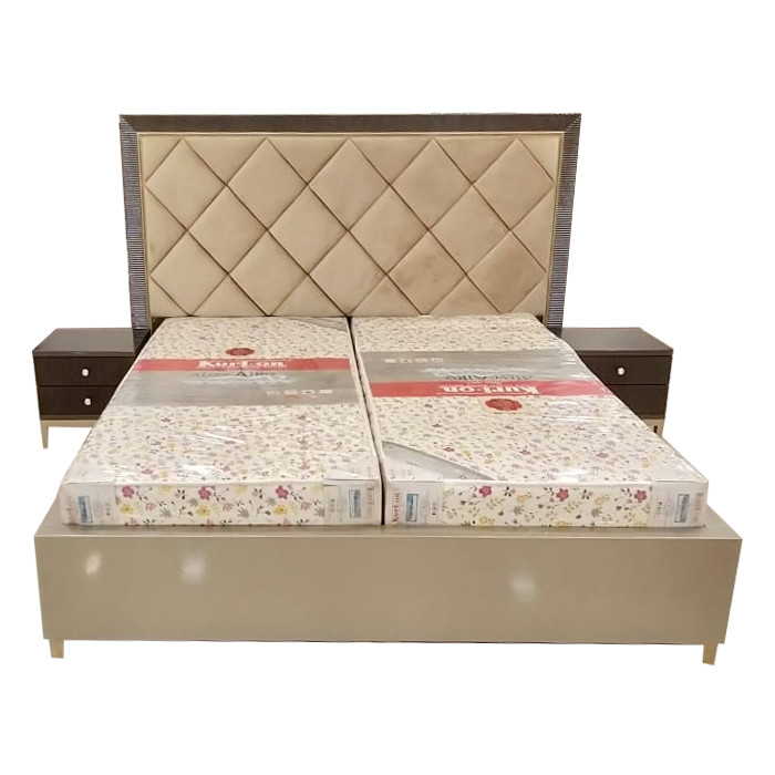 Amaltas Full Cushion Double Bed