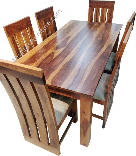 Amaltas Long Back Dining Set