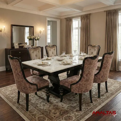 Amaltas Floating Dining Table – Dining Table in Dehradun