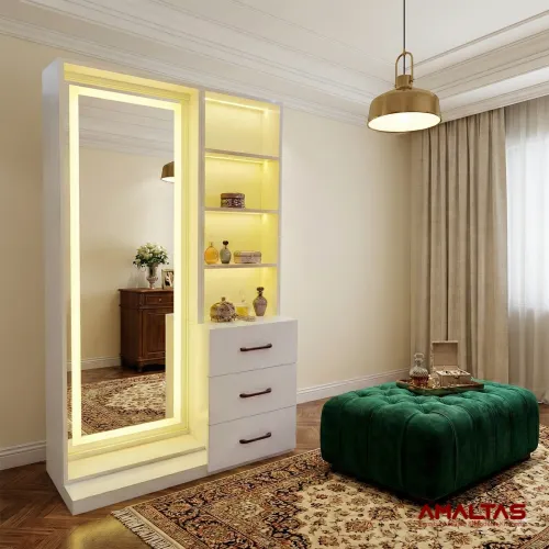 Amaltas Dressing Table with Touch Light – Bed in Dehradun