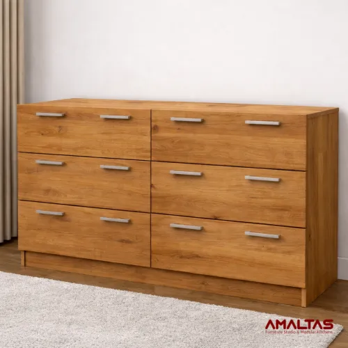Amaltas Multi Drawer Chester – Dining Table in Dehradun