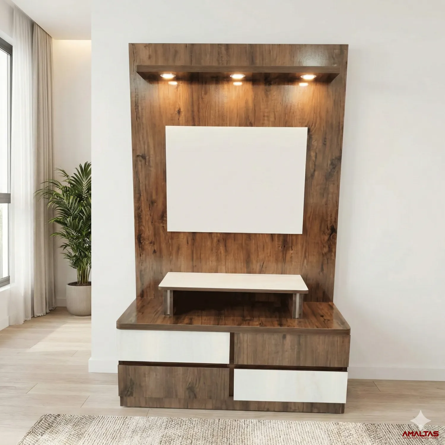 Amaltas Engineering Wood TV Unit – TV Unit in Dehradun