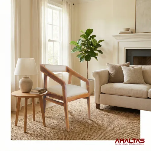 Amaltas Sheesham Wood Living Room Chair – Sofa in Dehradun