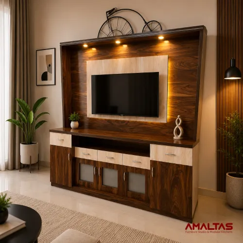 Amaltas Lilly Engineering Wood TV Unit – TV Unit in Dehradun