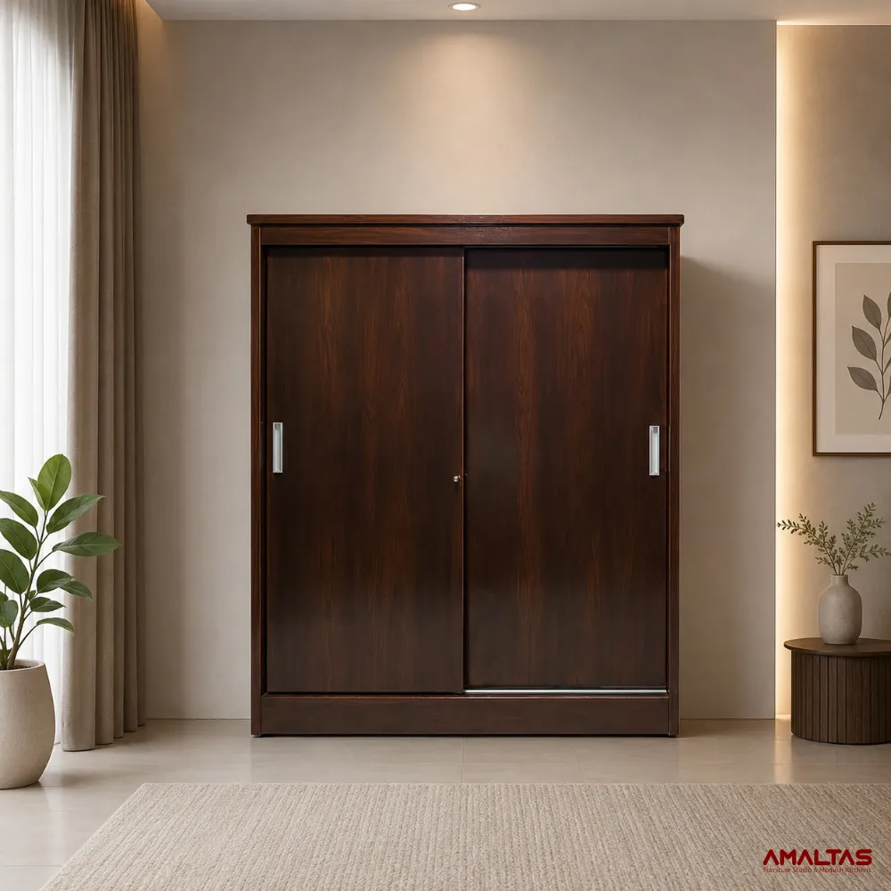 Amaltas Engineering Wood Slider Wardrobe – Wardrobe in Dehradun