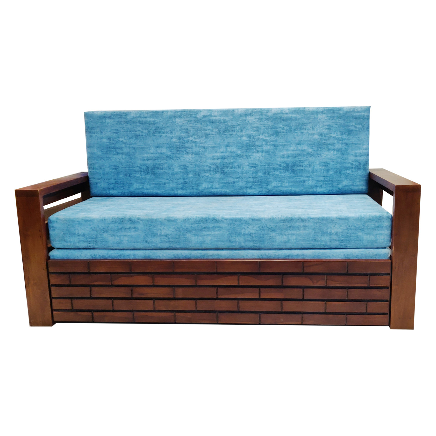 Amaltas Sofa Cum Bed in Teak Wood