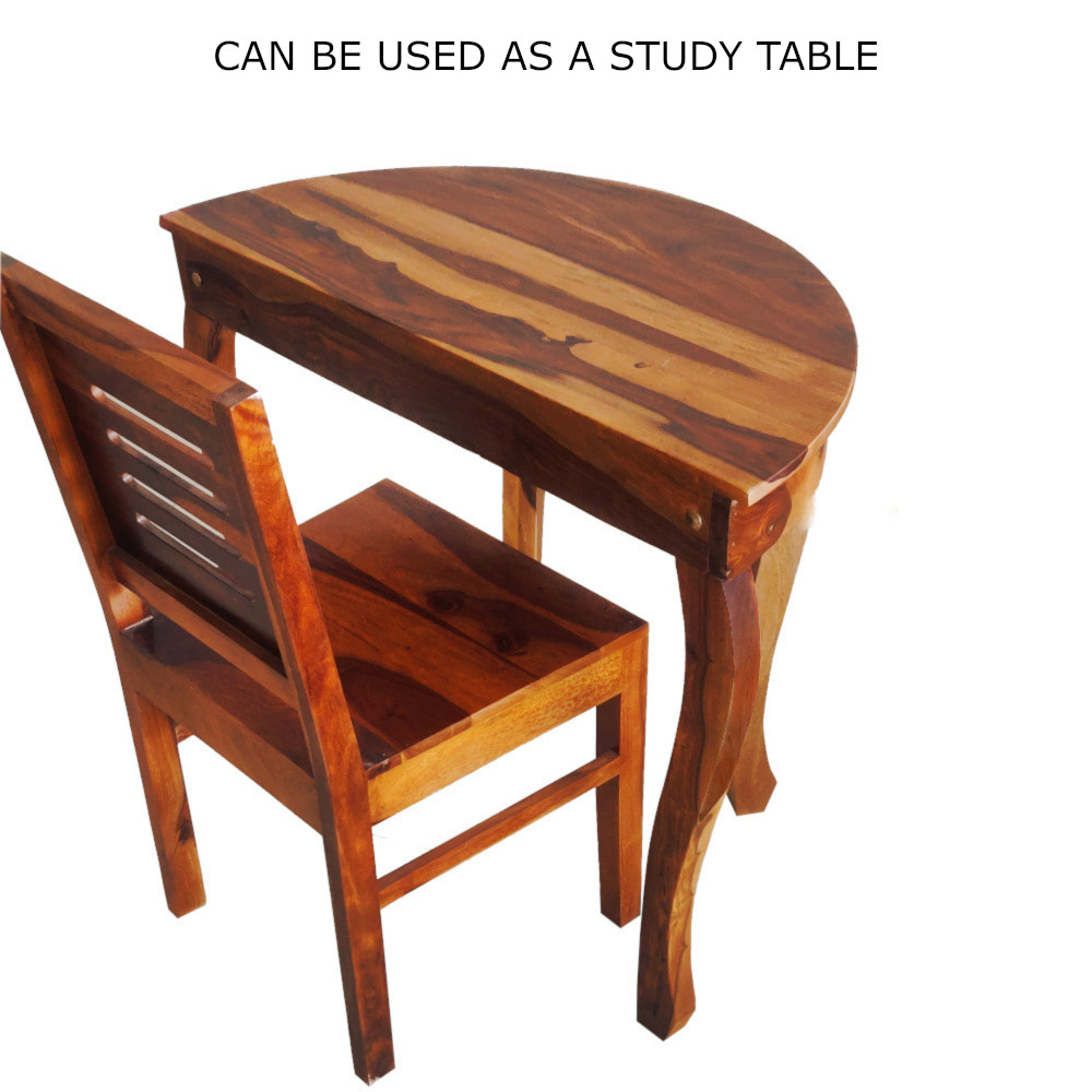 Amaltas Round Console cum Study Table
