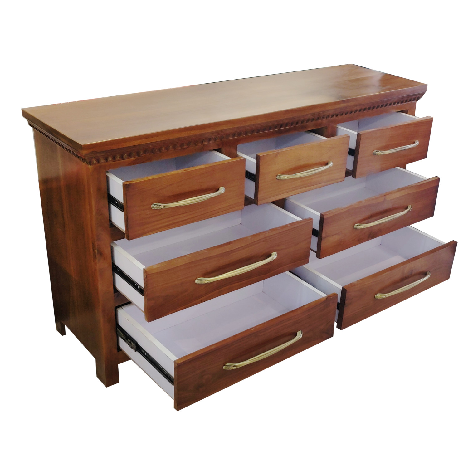 Amaltas Teak Wood Chest of Drawers ~ side board