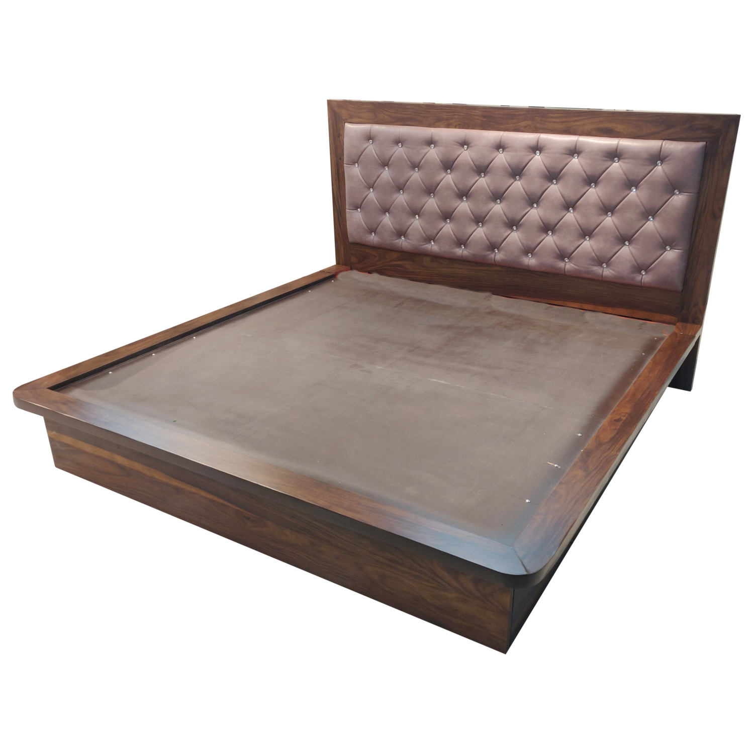 Amaltas Fully Hydrolic Platform Bed in Sheesham Ply