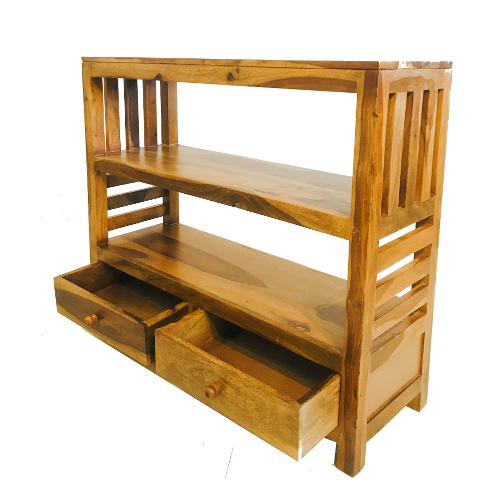 Amaltas Console Table cum Book Rack