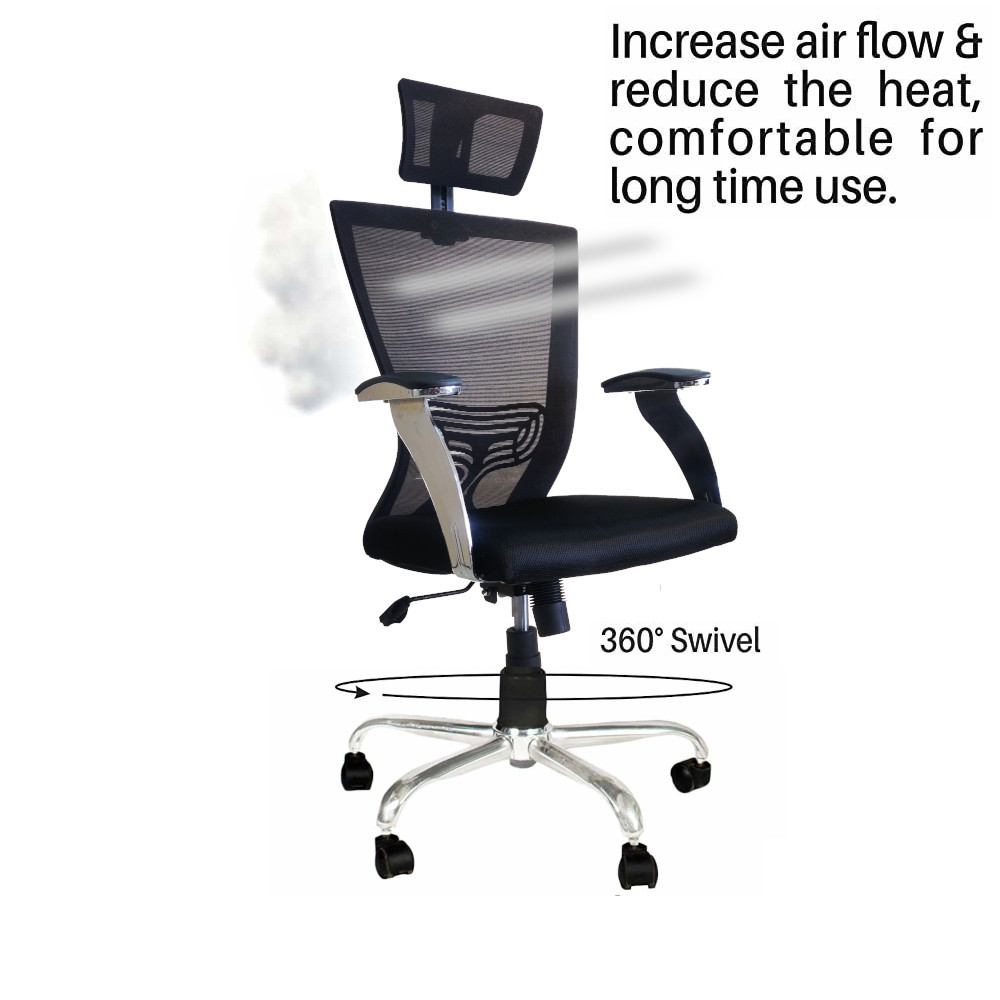 Amaltas Synchro Tilt Ergonomic Chair