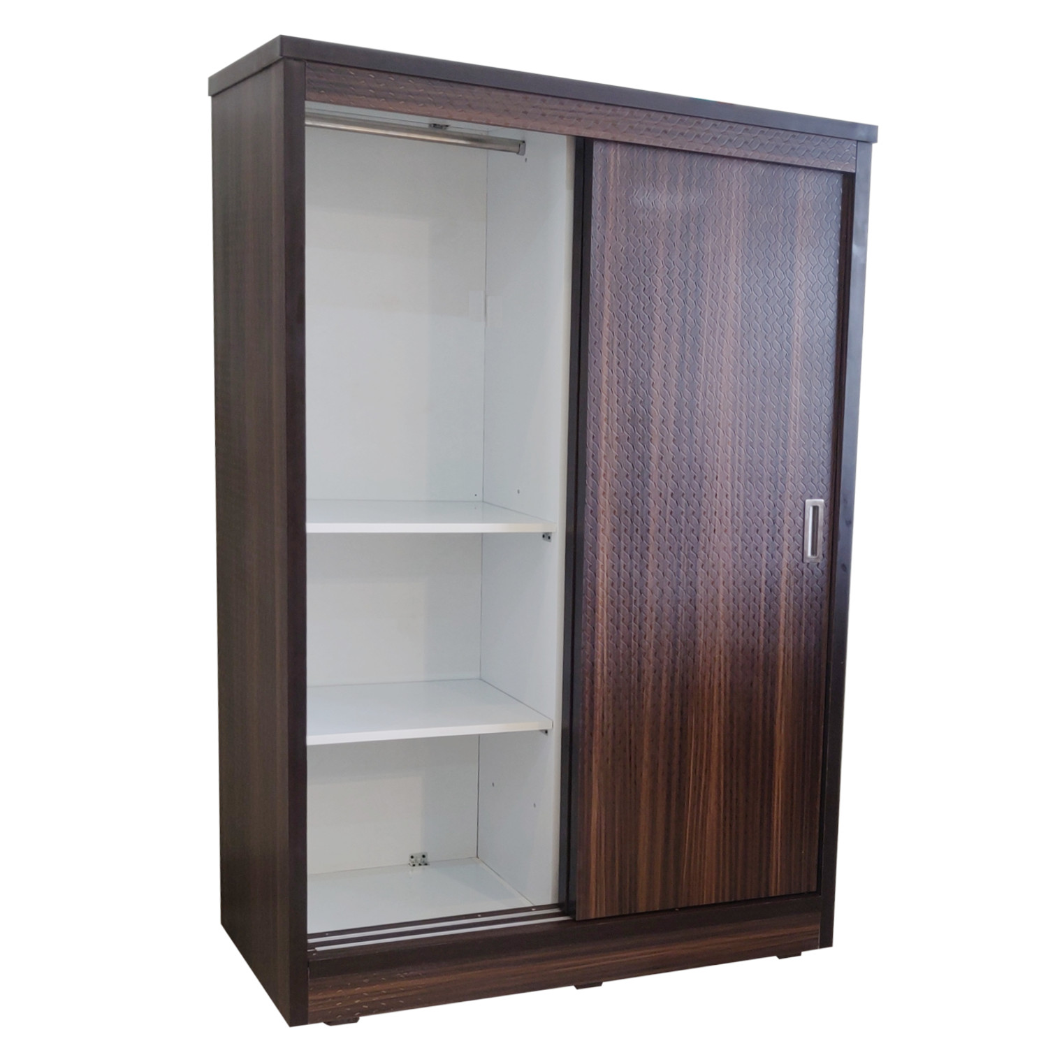 Amaltas PlyWood Sliding Door Wardrobe