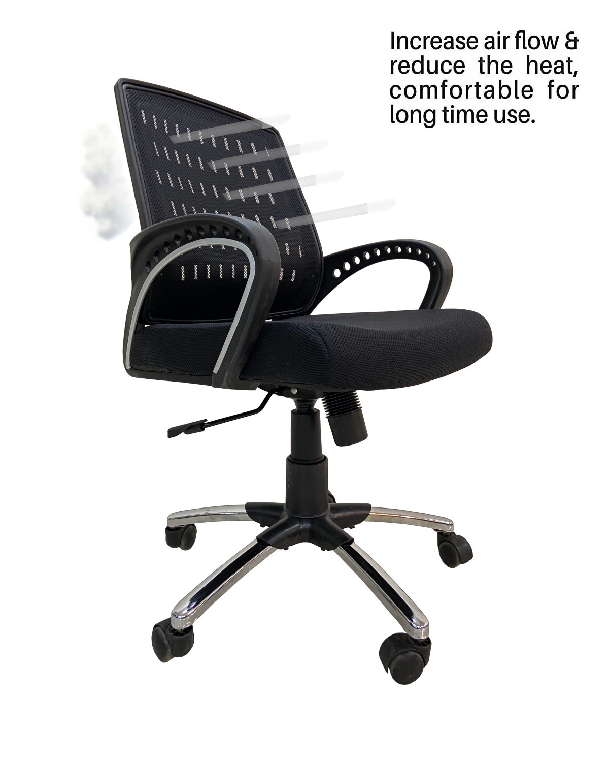 Amaltas Mesh Back Revolving Chair