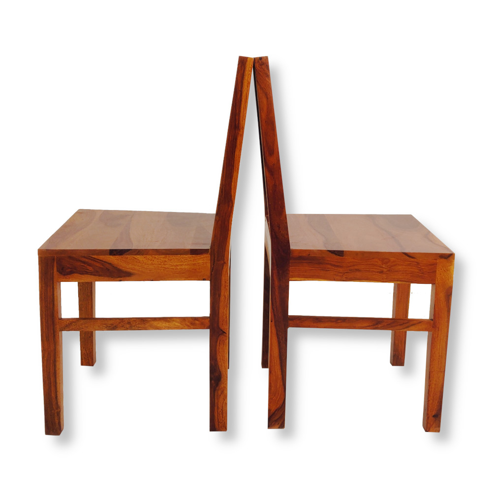 Amaltas Sheesham Wood Set of Two Chairs