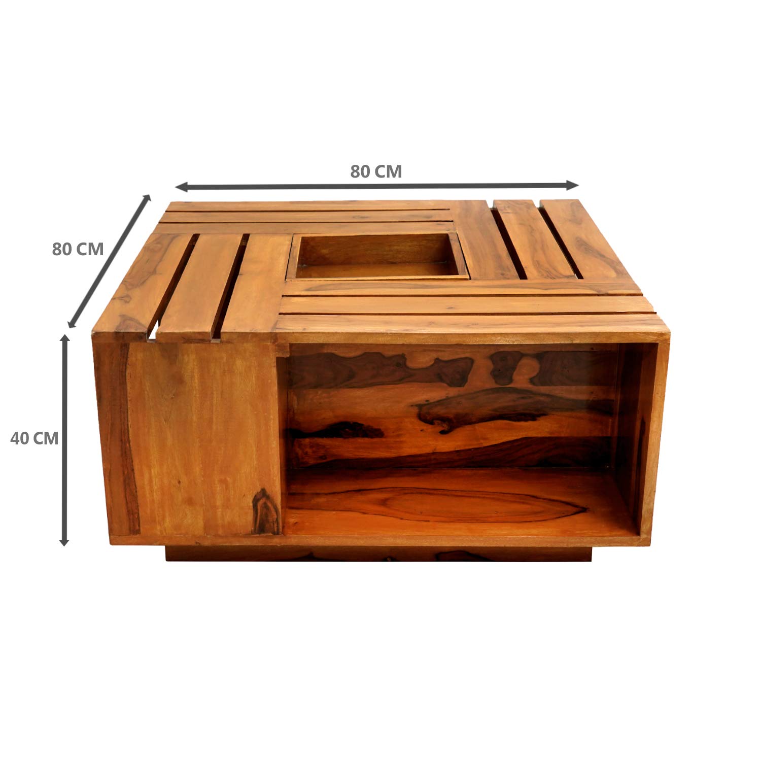 Amaltas® Wooden Coffee Table made of Sheesham Wood