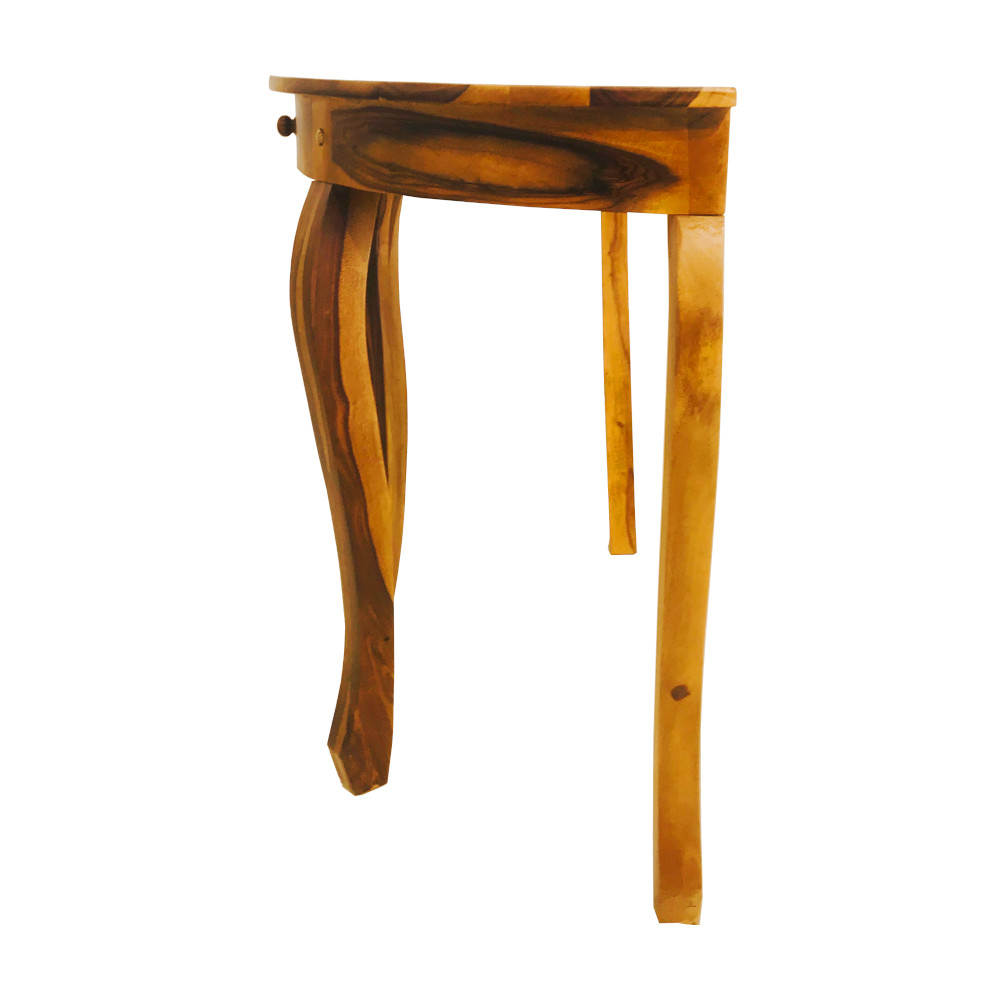 Amaltas Round Console cum Study Table