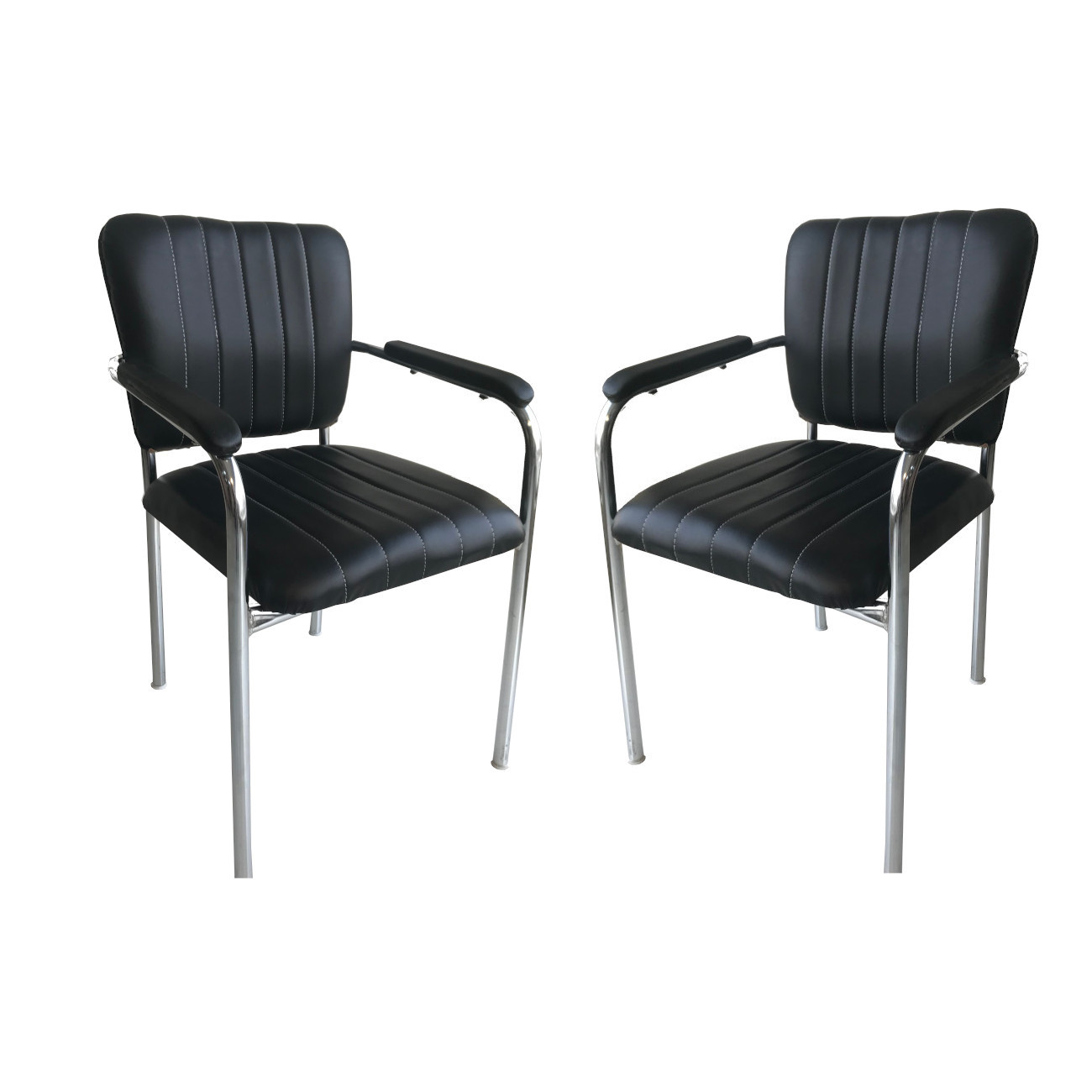 Amaltas® Visitor Chair with Arms (Set of 2)