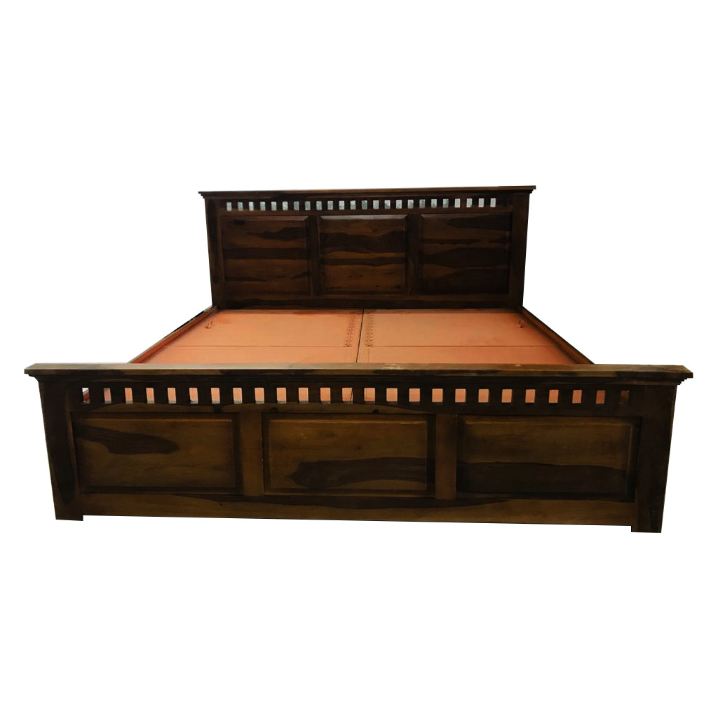 Amaltas Solid Sheesham Wood Kuber Bed