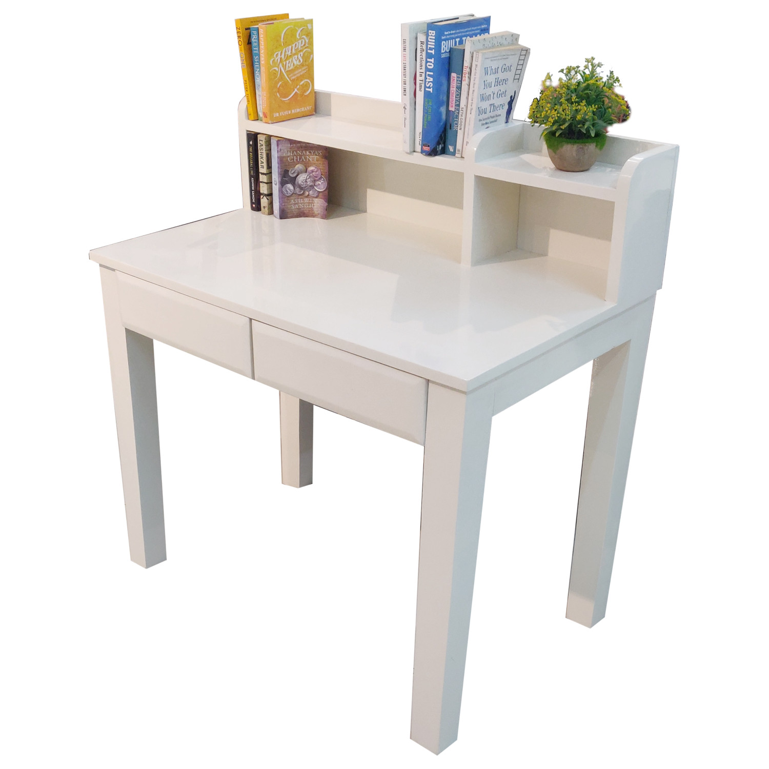 Amaltas Study Table in Cream Deco Finish