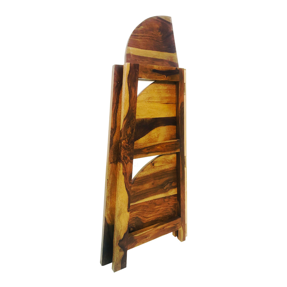 Amaltas Foldable Sheesham Wood Side Corner Stand