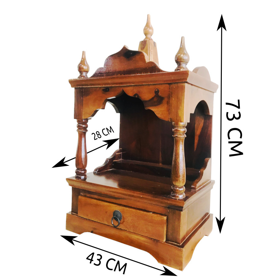 Amaltas Sheesham Wood Temple