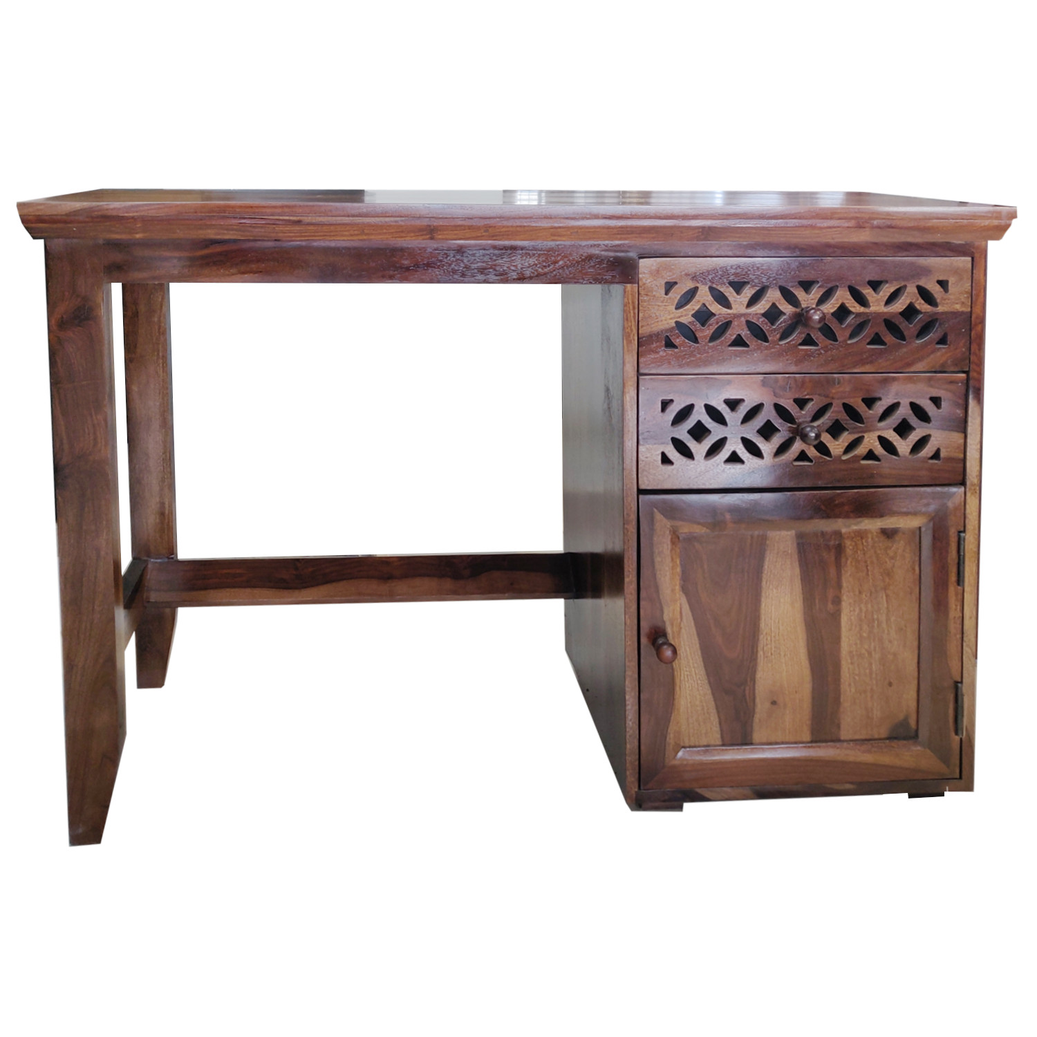 Amaltas Sheesham Wood Study Table with Storage