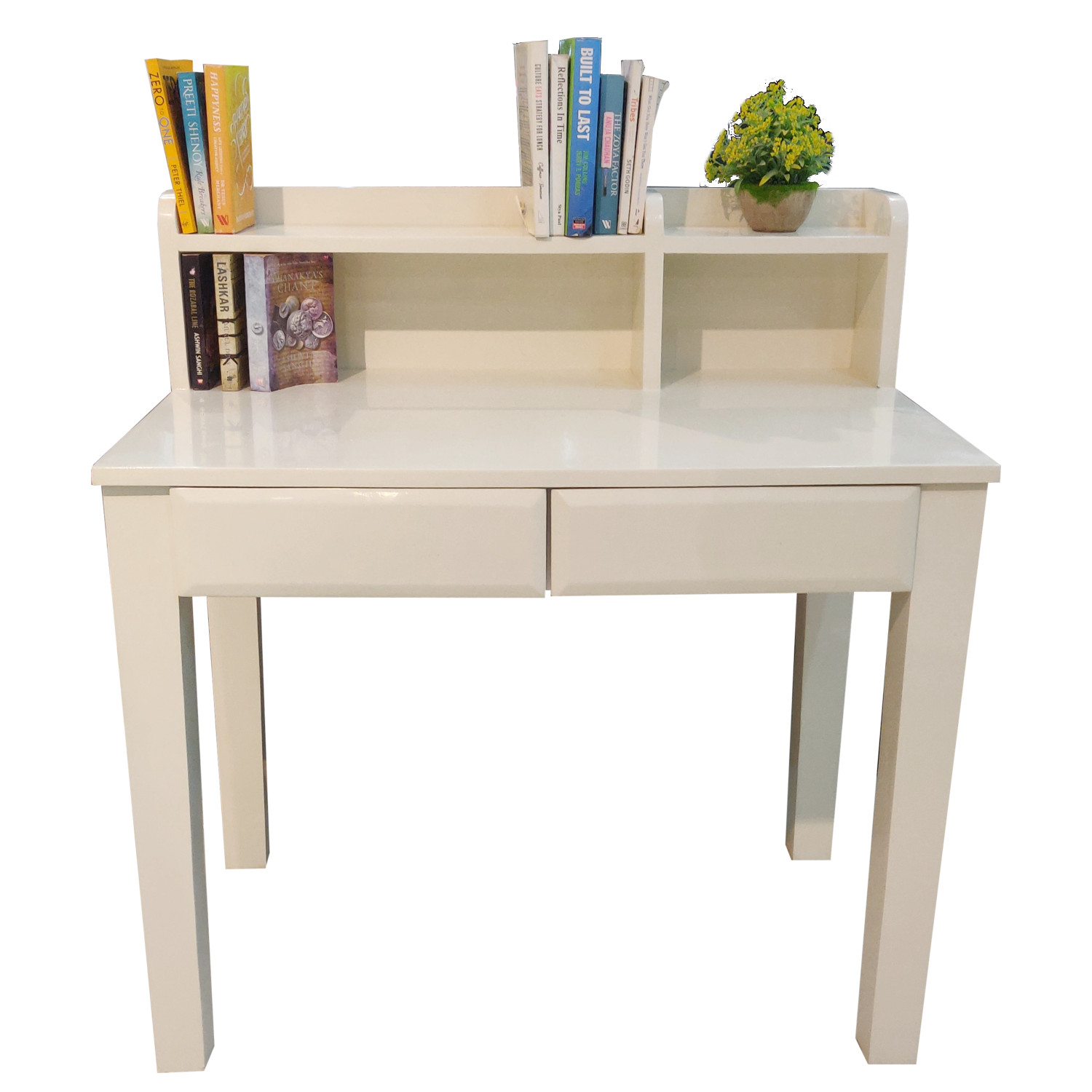 Amaltas Study Table in Cream Deco Finish