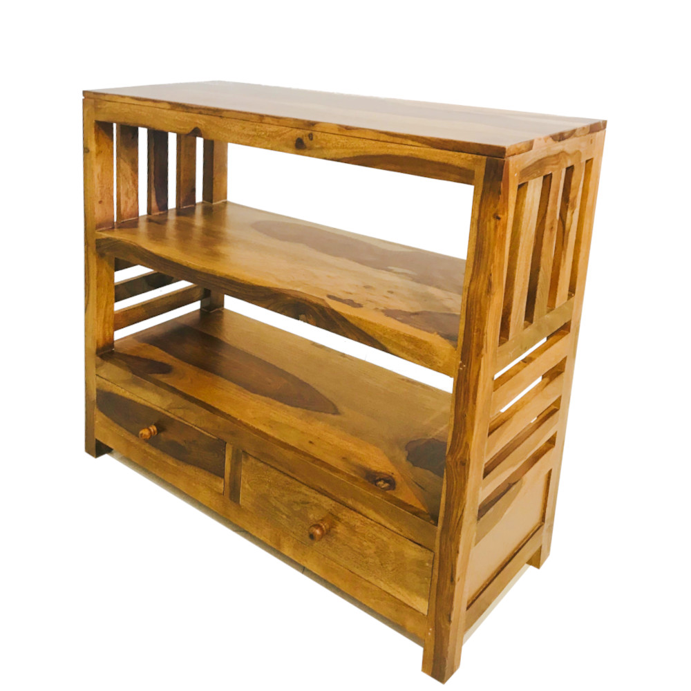Amaltas Console Table cum Book Rack