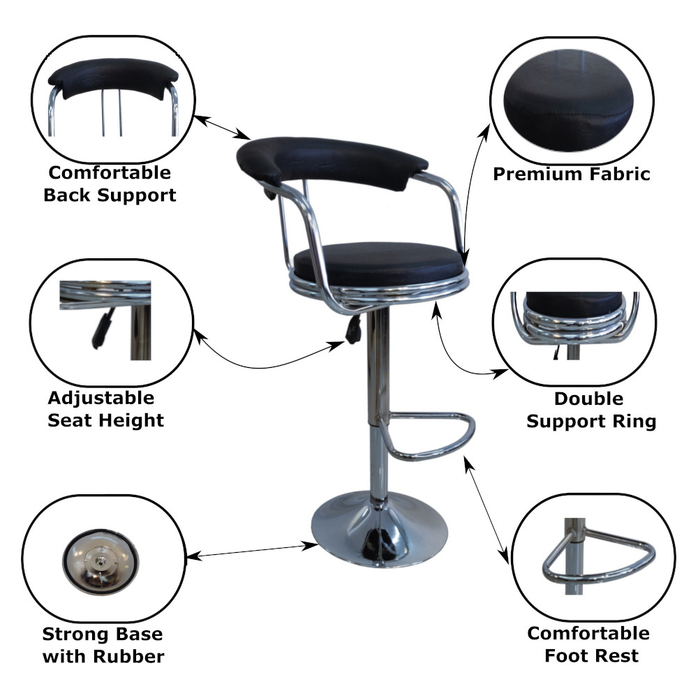 Amaltas Jaguar Bar Stool