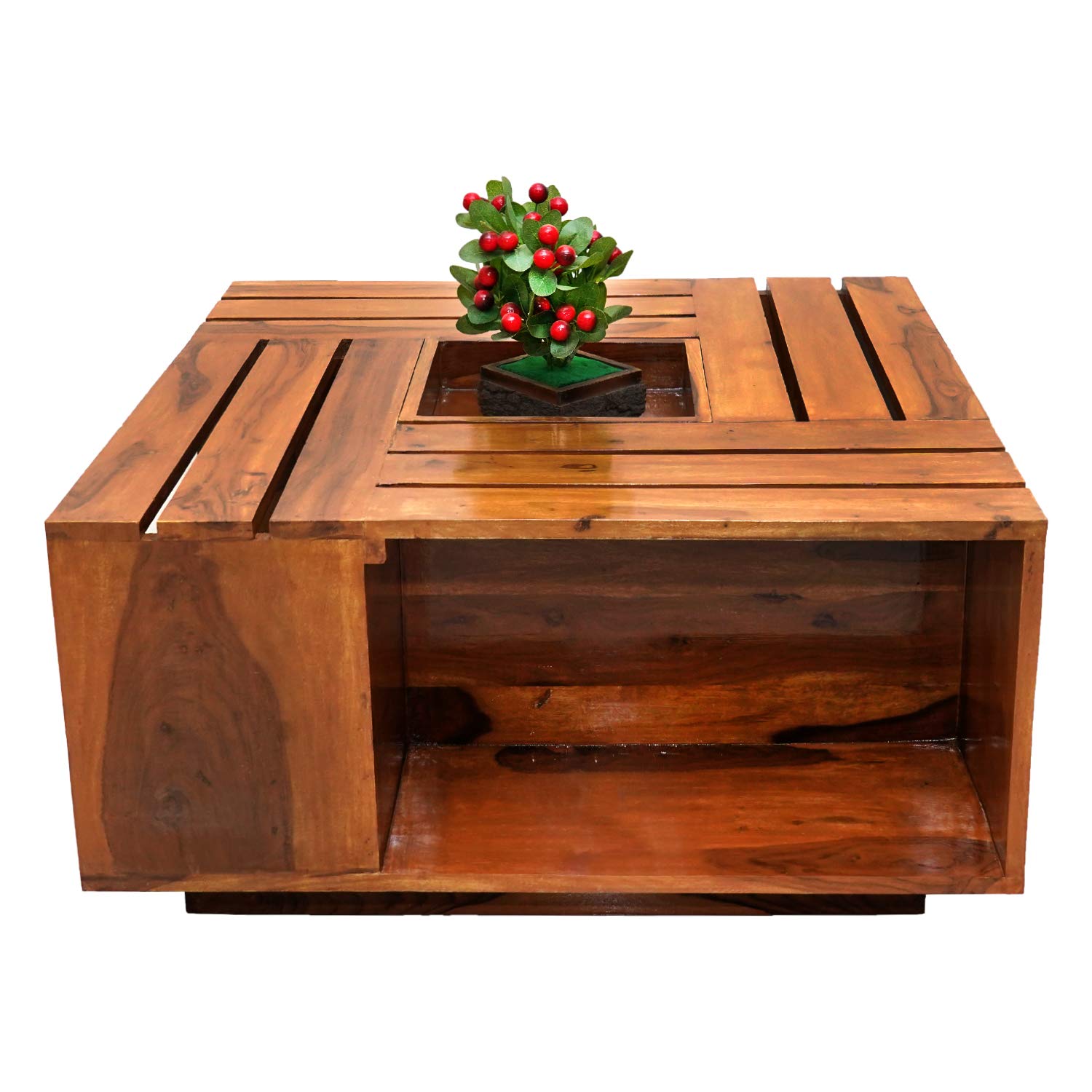 Amaltas® Wooden Coffee Table made of Sheesham Wood