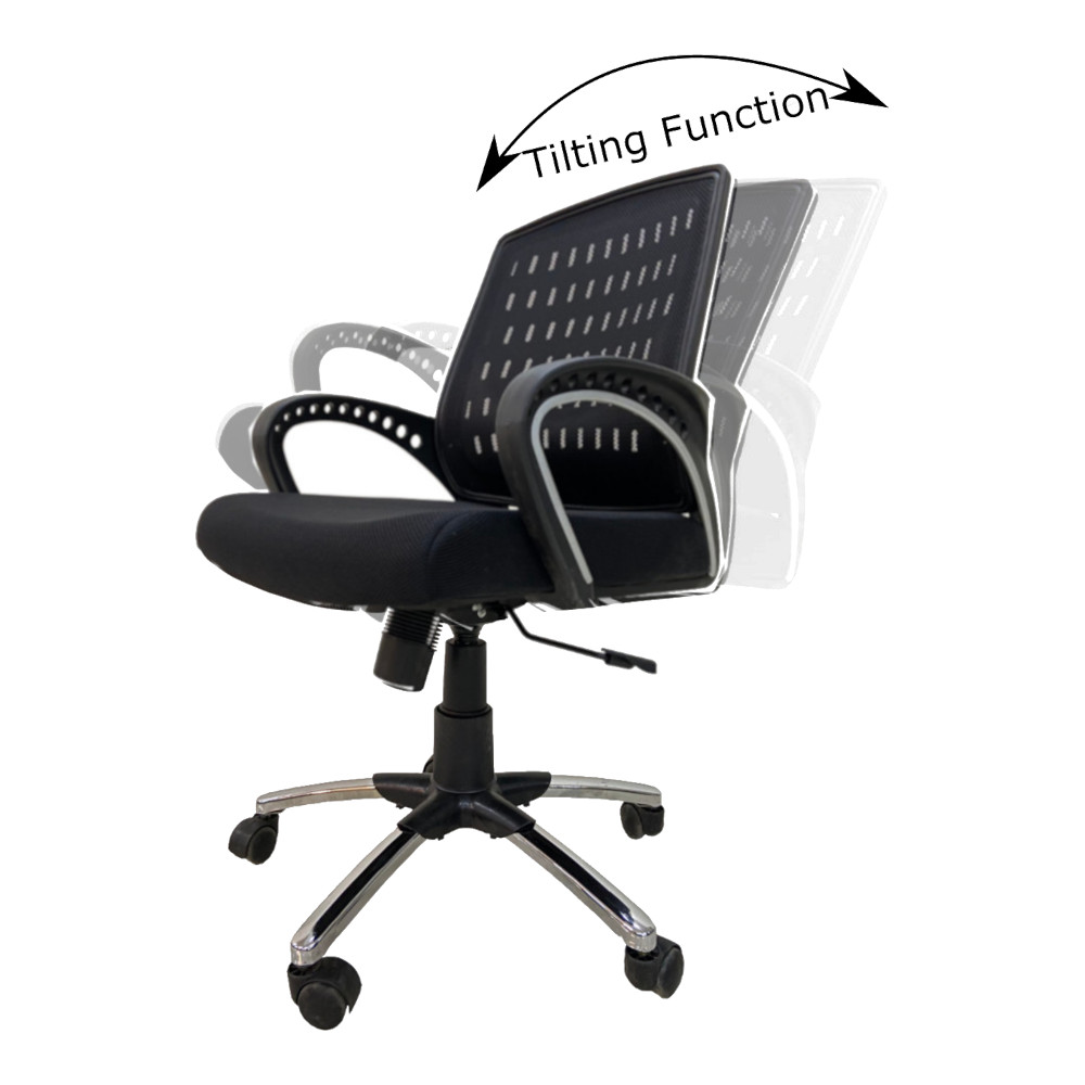 Amaltas Mesh Back Revolving Chair