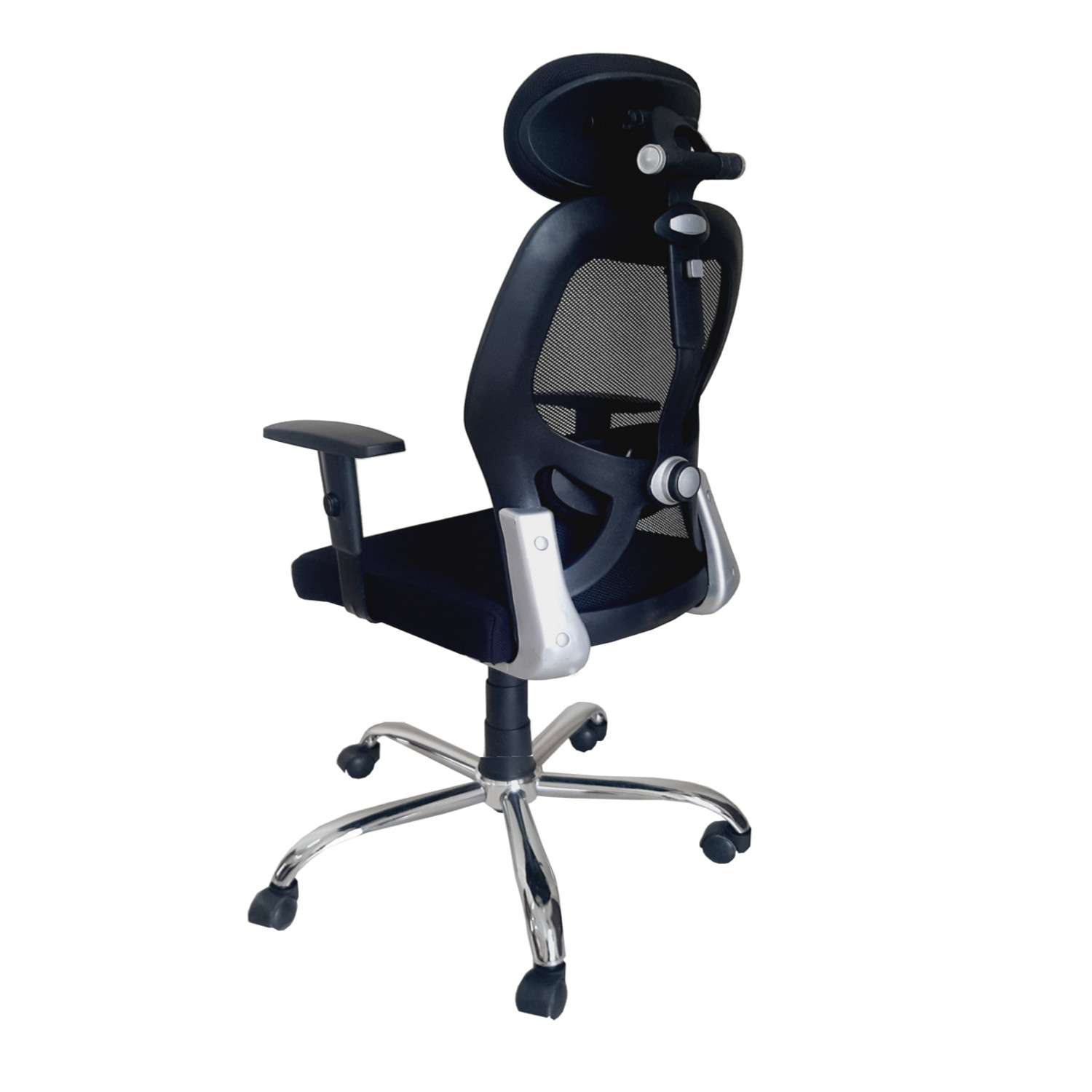 Amaltas High Back Ergonomic Chrome Frame Office Chair